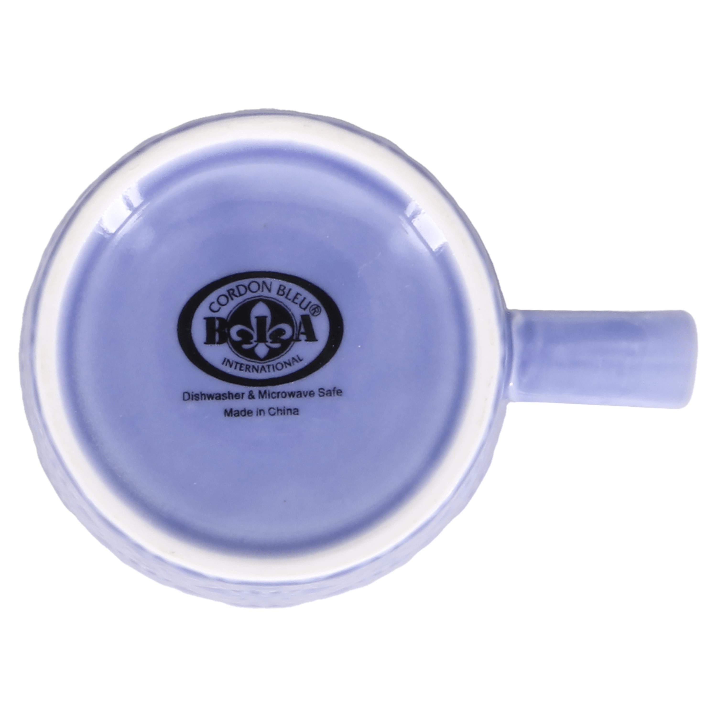 BIA Fleur De Lys Ceramic Coffee Mug 15oz - Elegant French-Inspired Design for Home, Office & Gifts