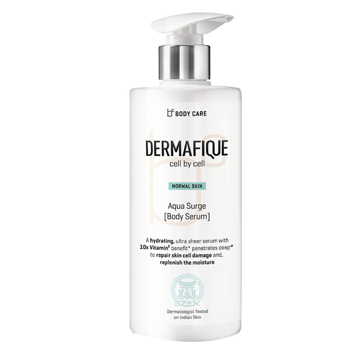 Derma_fique Aqua Surge Body Serum with Shea Butter - 10.14 fl oz Hydrating Body Lotion for Normal Skin | Moisturizing & Nourishing for Daily Skincare Routine