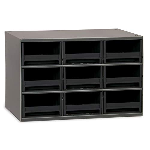 Gray Cabinet/Black Drawers