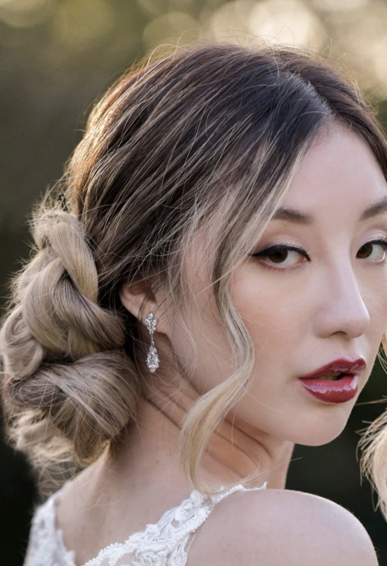 JESSICA Bridal Drop Earrings - Elegant Wedding Jewelry for Brides, Bridesmaids & Formal Occasions | Perfect for Weddings, Prom & Special Events