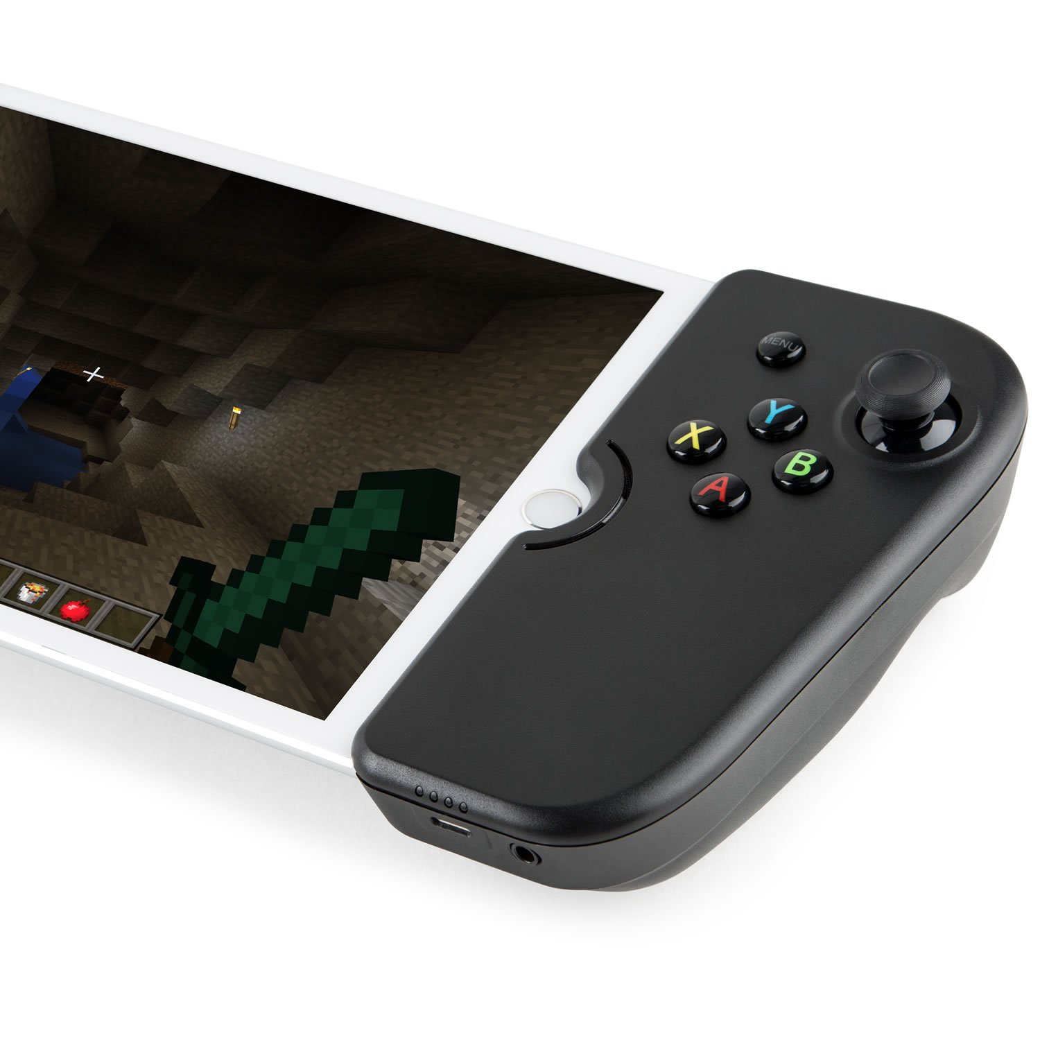 Apple MFi Certified iPad Mini Game Controller - Gamevice Wireless Video Gamepad for Mac iOS, Compatible with DJI Spark Drone & Star Wars R2D2 Sphero Droid | New 2018 Patented Edition | Perfect for Mobile Gaming, Drone Control & Smart Toy Interaction