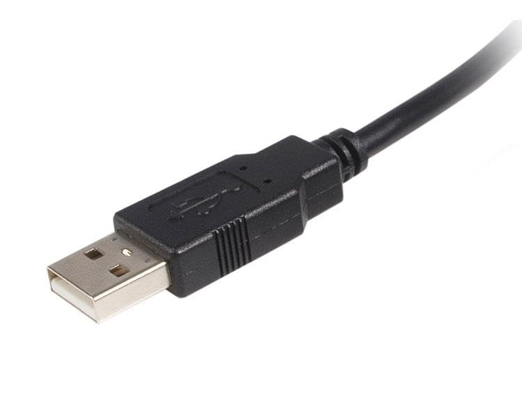 StarTech.com 5m USB 2.0 A to B Cable - High Speed USB Printer Cable for HP, Epson, Canon Printers - 5 Meter USB 2.0 Male to Male Cable (USB2HAB5M) - Black - Perfect for Office, Home Printing & Device Connectivity