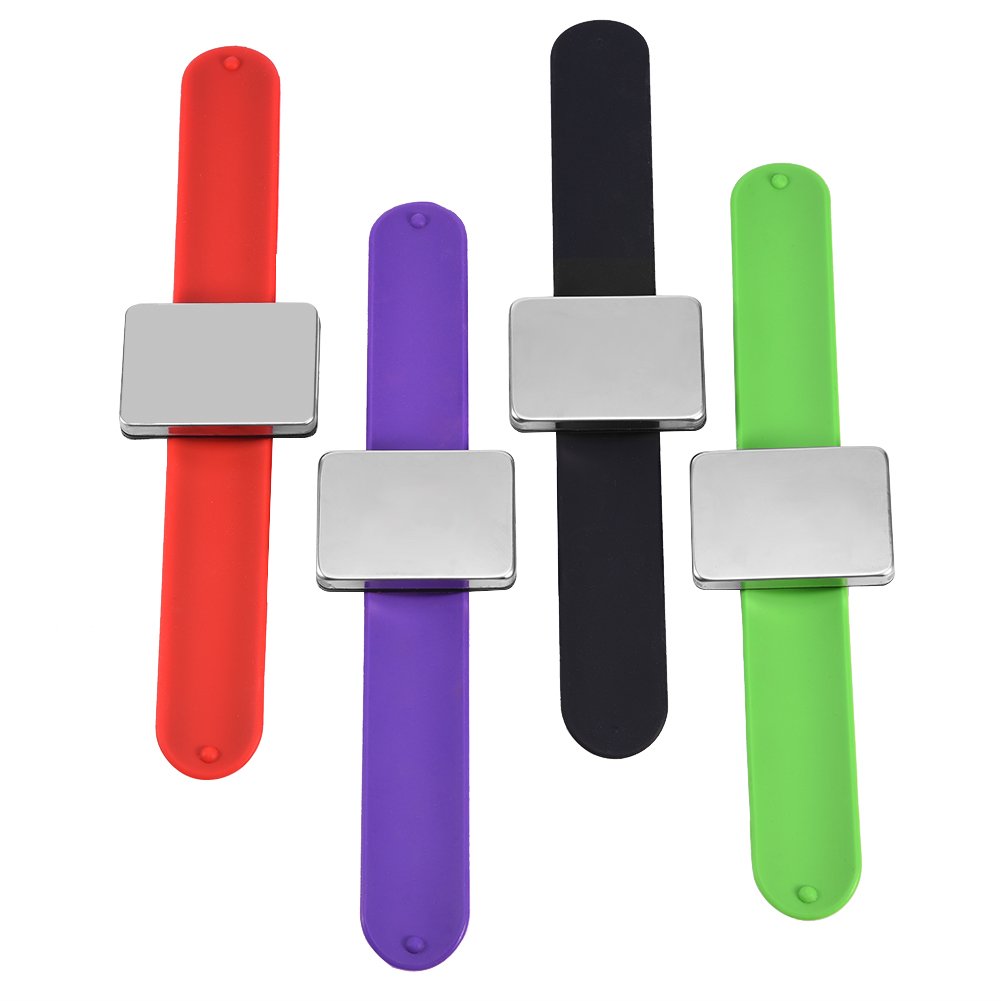 Magnetic Barrette Bracelet - Hair Clip Holder & Organizer for Salon, Hairstyling, and DIY Hair Accessories | Perfect for Hairstylists, Salons, and Home Use | Black