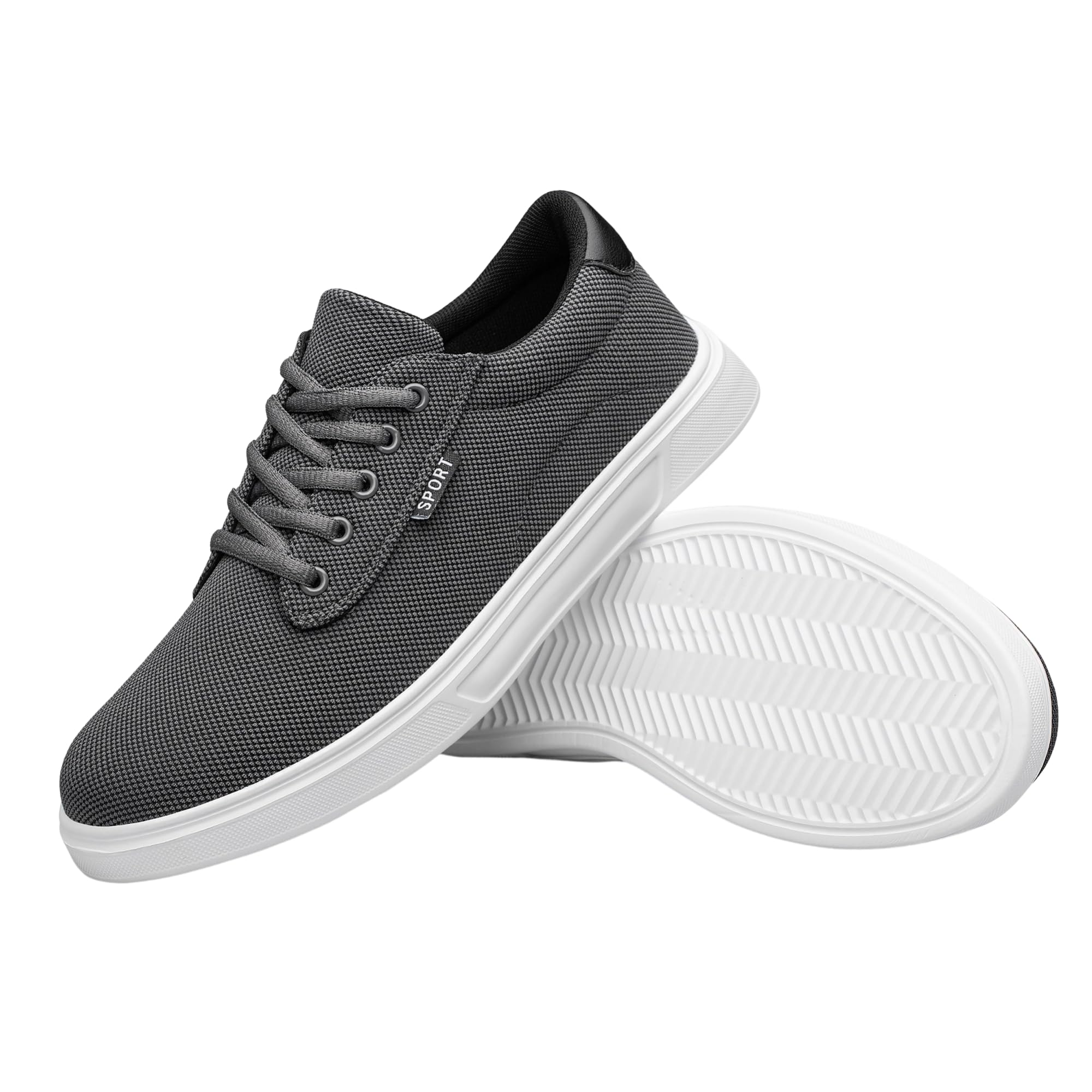 ADQ Men's Sneakers - Lightweight Walking Shoes for Casual & Dress Wear | Comfortable Flat Shoes for Everyday Use, Work & Travel