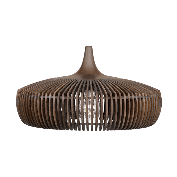 Clava Dine Wooden Lampshade - Handcrafted Rustic Wood Lighting Fixture for Dining Room, Kitchen & Bedroom Decor