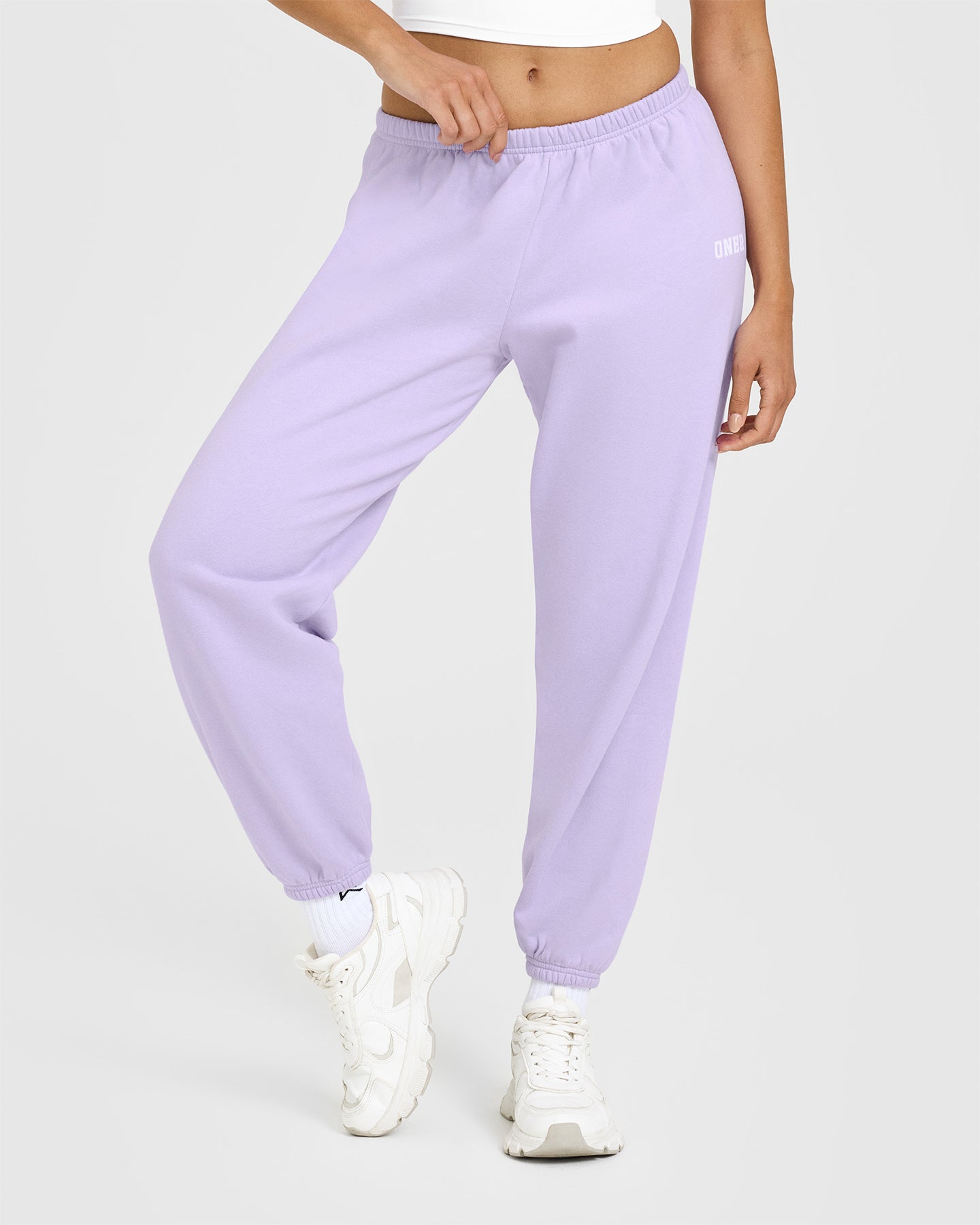 Mid Weight Joggers for Women - Soft Lavender Purple Lounge Pants | Perfect for Yoga, Running & Casual Wear