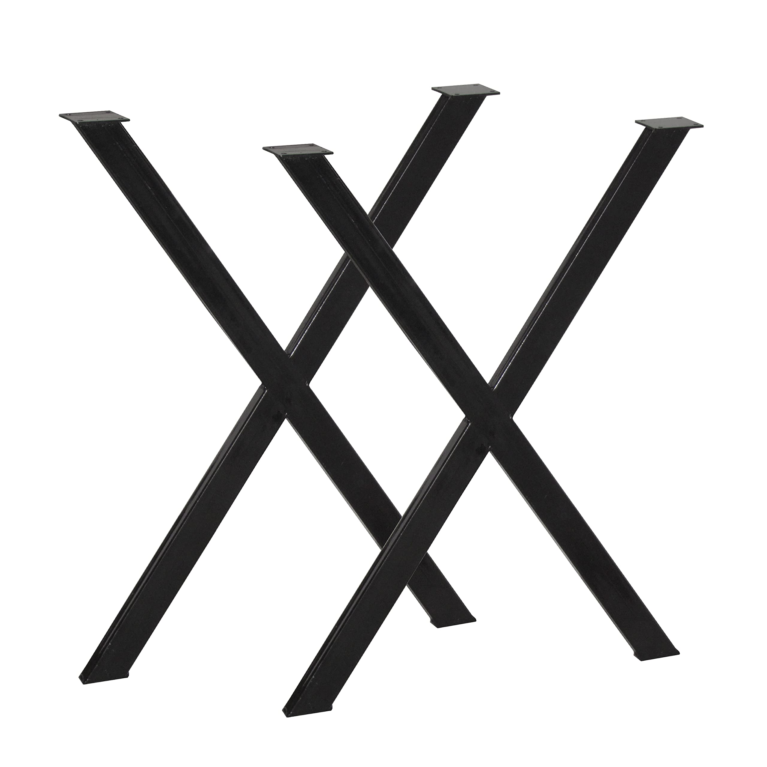 SIMOND STORE X-Shaped Industrial Modern Furniture Legs - 28
