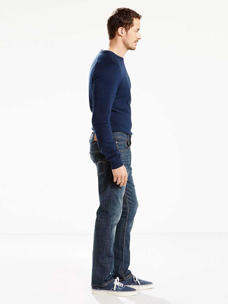 Levi's Men's 502 Regular Taper Fit Stretch Denim Jeans - Comfortable Slim Fit for Casual Wear & Office Outfits