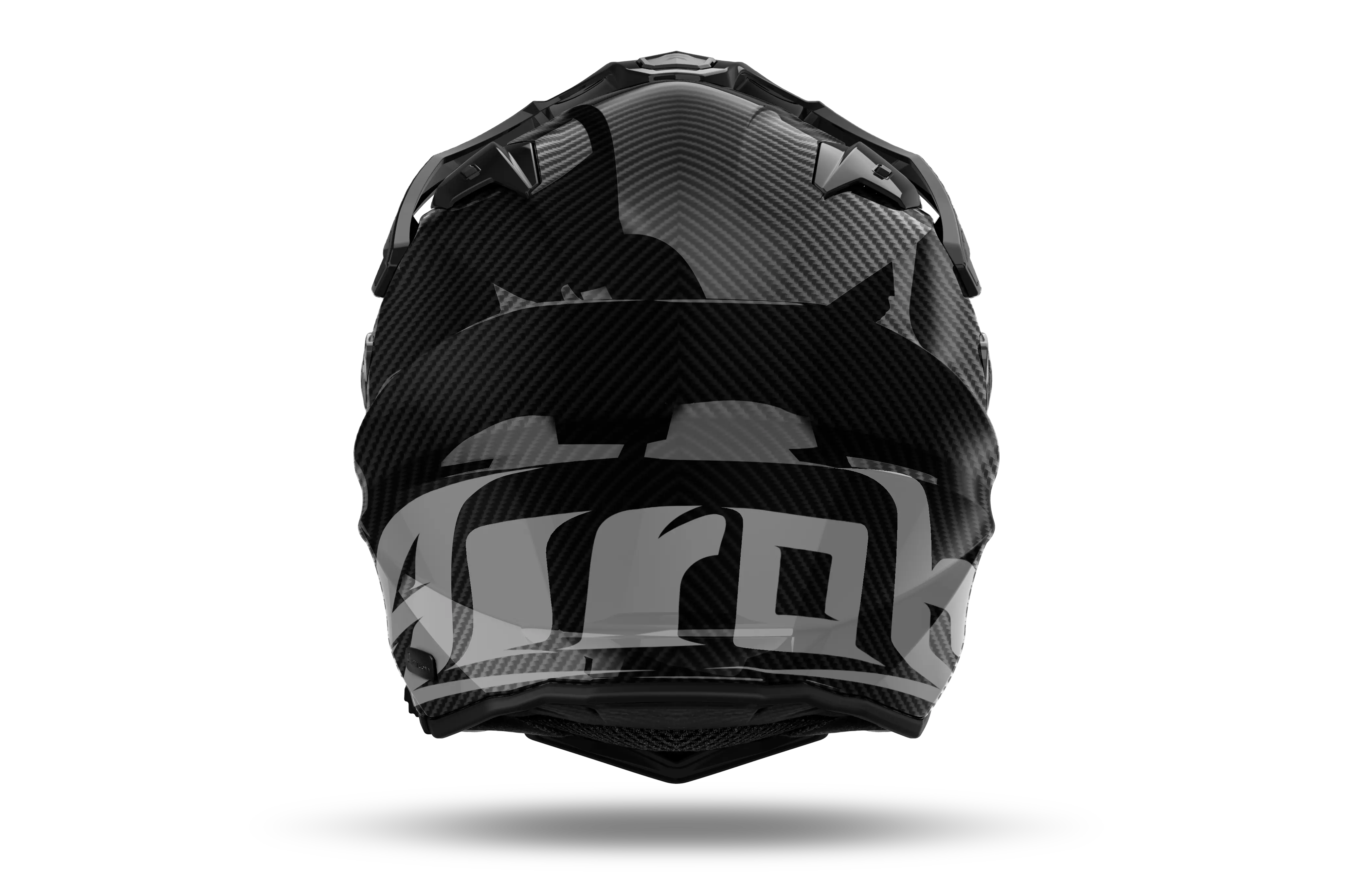 Airoh Commander 2 Full Gloss Carbon Motorcycle Helmet - Lightweight DOT & ECE Certified for Street & Racing - Perfect for Urban Commuting & Track Days