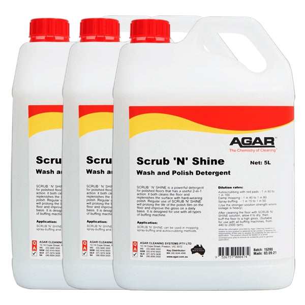 Agar Scrub N Shine Wash and Polish Detergent - Premium Car Cleaning Solution for Shiny Vehicles | Perfect for Cars, Trucks & SUVs