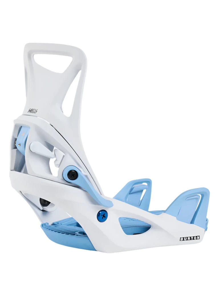 Burton Junior's Step On Snowboard Bindings 2025 - Easy Click-In Bindings for Kids & Youth | Perfect for All-Mountain Riding & Freestyle Snowboarding