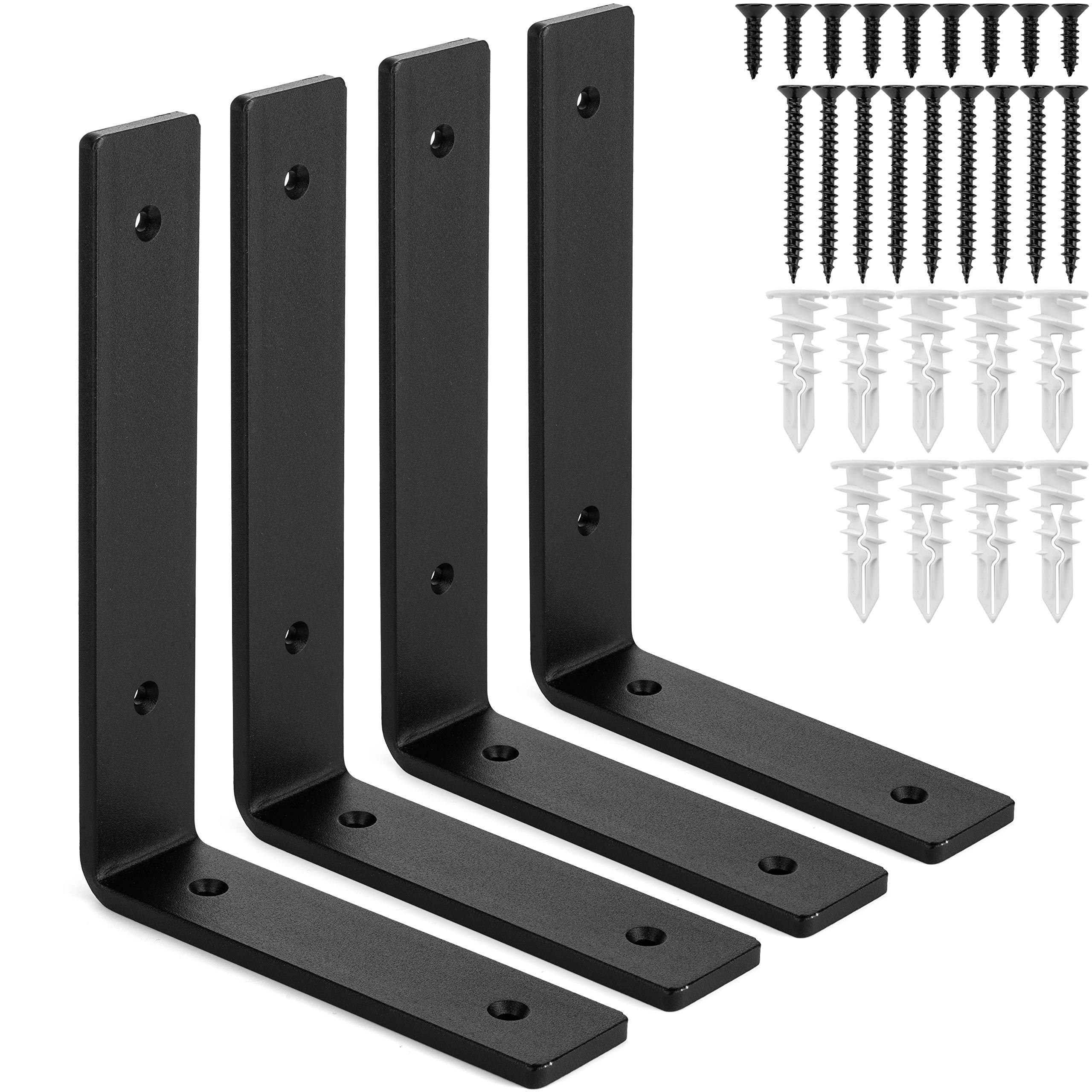 Heavy-Duty Shelf Brackets 1/4