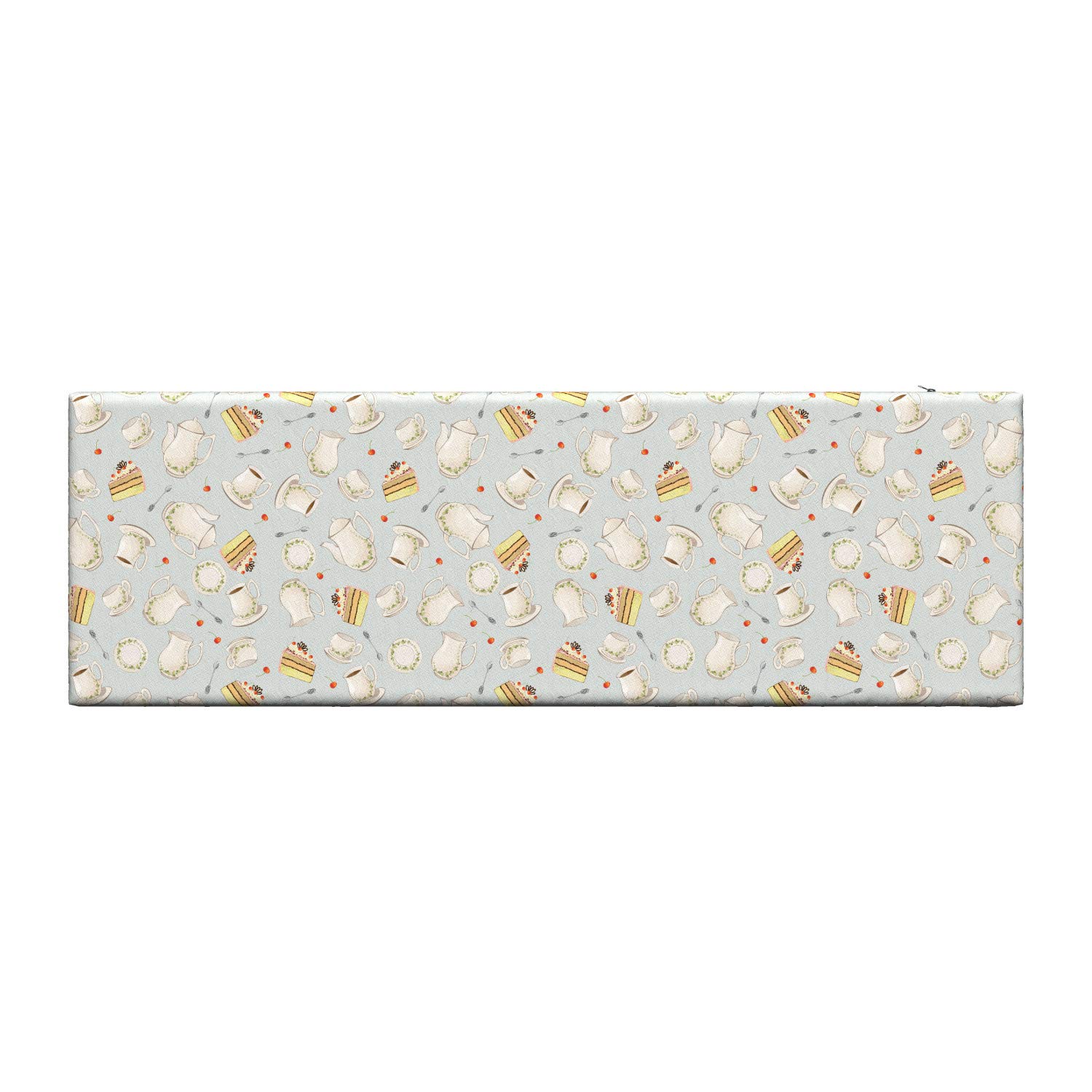 Ambesonne Tea Party Bench Cushion - Standard Size 45
