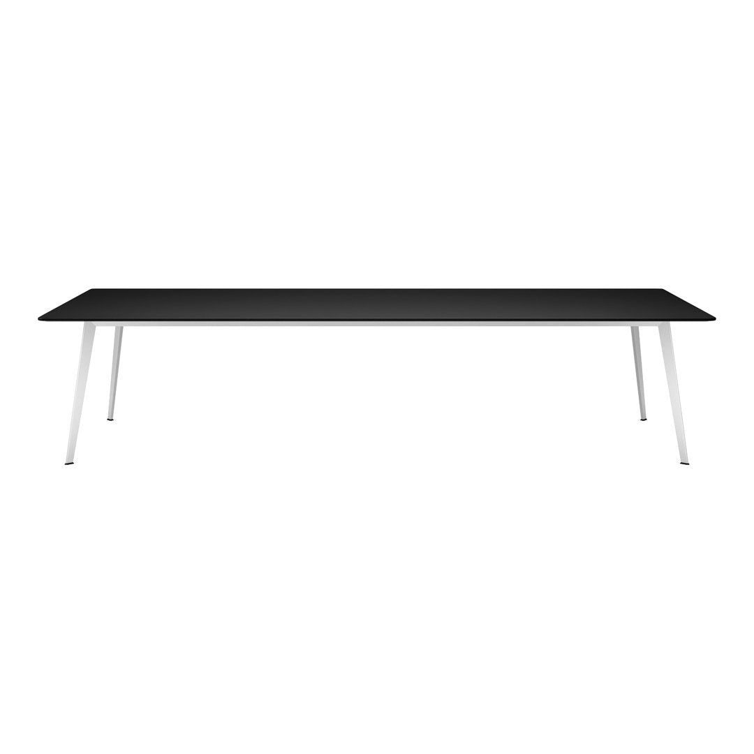 Modern Rectangular JW Dining Table - Solid Wood Kitchen Table for 6-8 People - Perfect for Family Dinners & Entertaining Guests