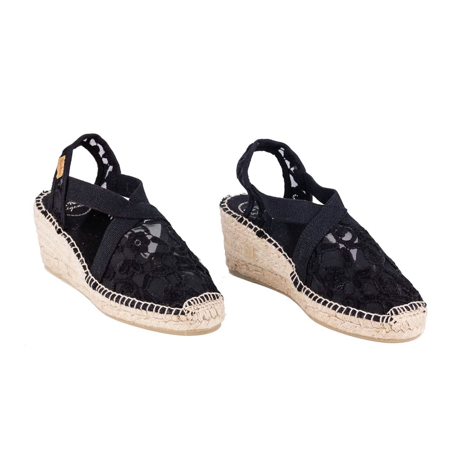 Women's Embroidered Wedge Espadrille Sandals - Terra ZD Style | Comfortable Summer Beach Shoes for Walking & Outdoor Activities