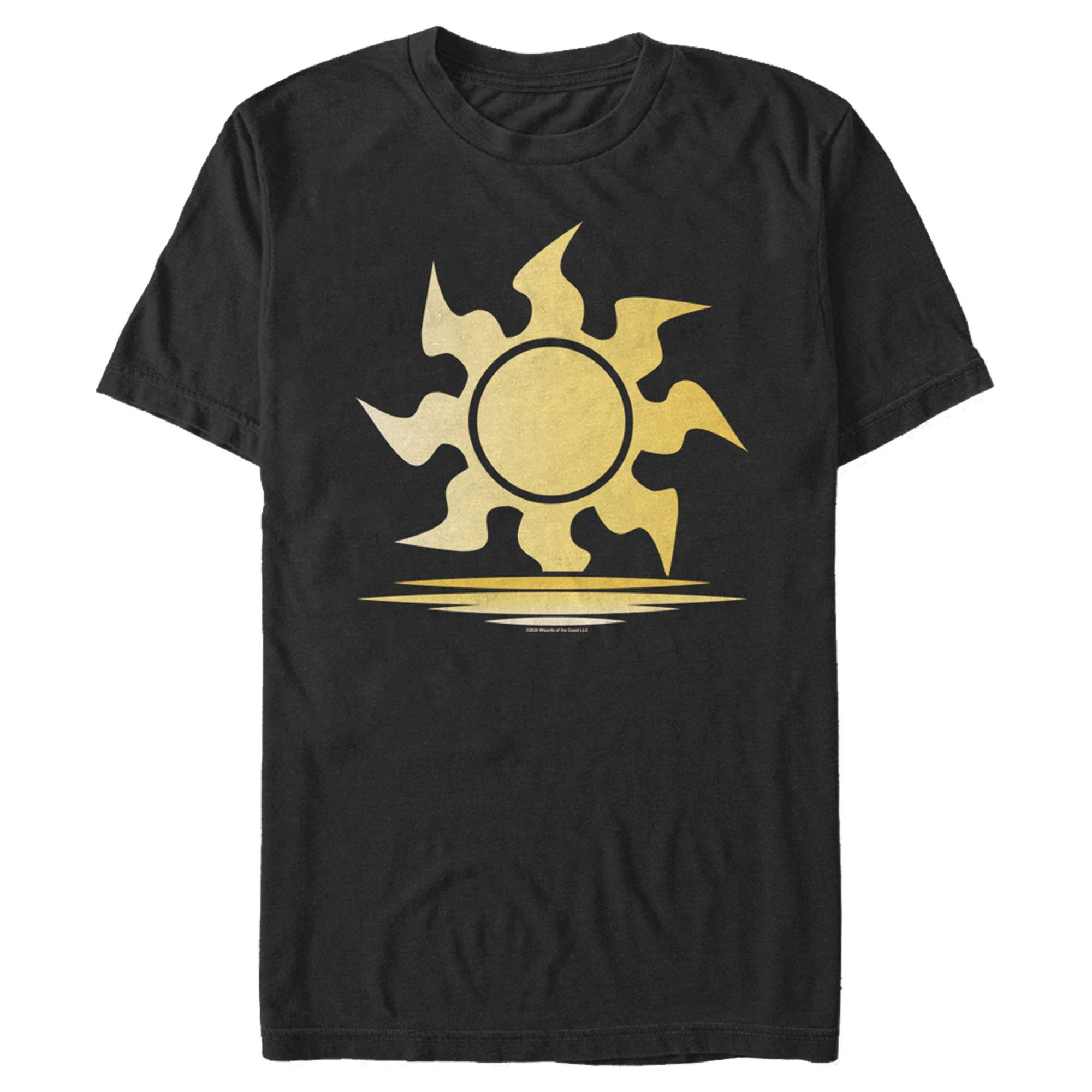 Magic: The Gathering Mana Sun Symbol T-Shirt for Men | Officially Licensed MTG Merchandise | Perfect for Gaming Conventions & Casual Wear