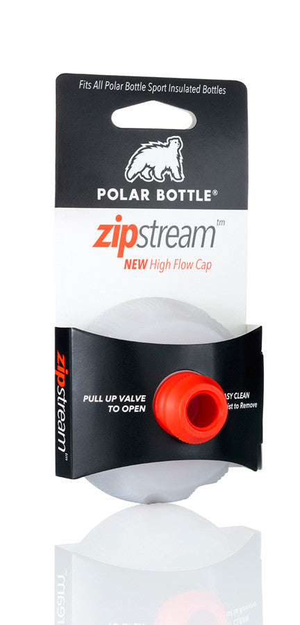 Polar Bottle ZipStream™ Cap - Insulated Water Bottle Lid for Biking, Hiking & Outdoor Activities | Leak-Proof & Durable Design