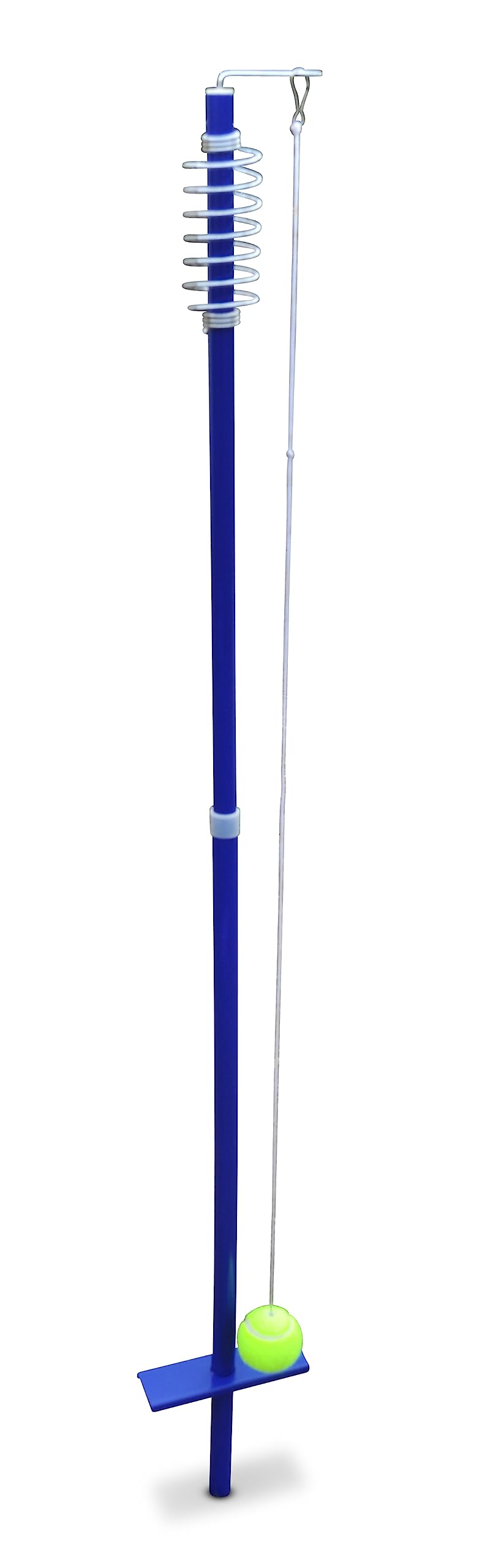 Blue Tetherball Set - Classic Outdoor Game for Adults, Kids & Teens with Pole, Bat & Tennis Balls | Perfect for Backyards, Parks, Summer Parties & Birthday Gifts | Fun Family Activity & School Playground Equipment