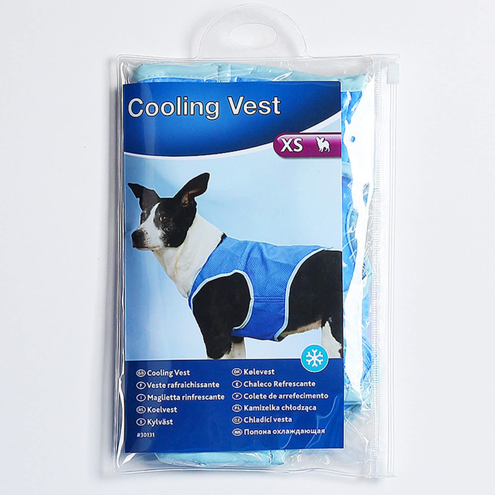 Lightweight Dog Cooling Vest Harness - Breathable & Adjustable Cooling Jacket for Small, Medium & Large Dogs - Perfect for Outdoor Hunting, Training, Camping & Summer Walks