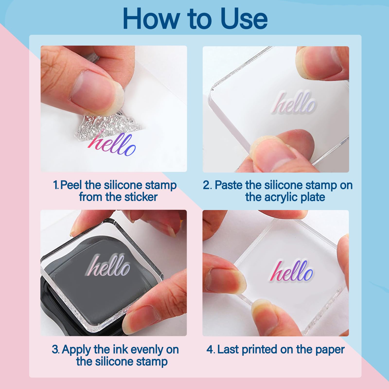 4Pcs Mini Cabin Clear Stamps for DIY Scrapbooking - Farmhouse Landscape Silicone Stamps for Card Making, Photo Albums & Journals - Transparent Rubber Stamps for Home Decoration & Craft Projects (Perfect for Wedding Invitations, Gift Wrapping & Memory Books)
