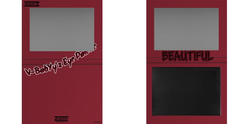 Custom Extra Large Magnetic Z Palette for Makeup Artists - Perfect for Organizing Eyeshadows, Blushes & Makeup Pans - Ideal for Professional Makeup Kits & Travel Cosmetics Cases