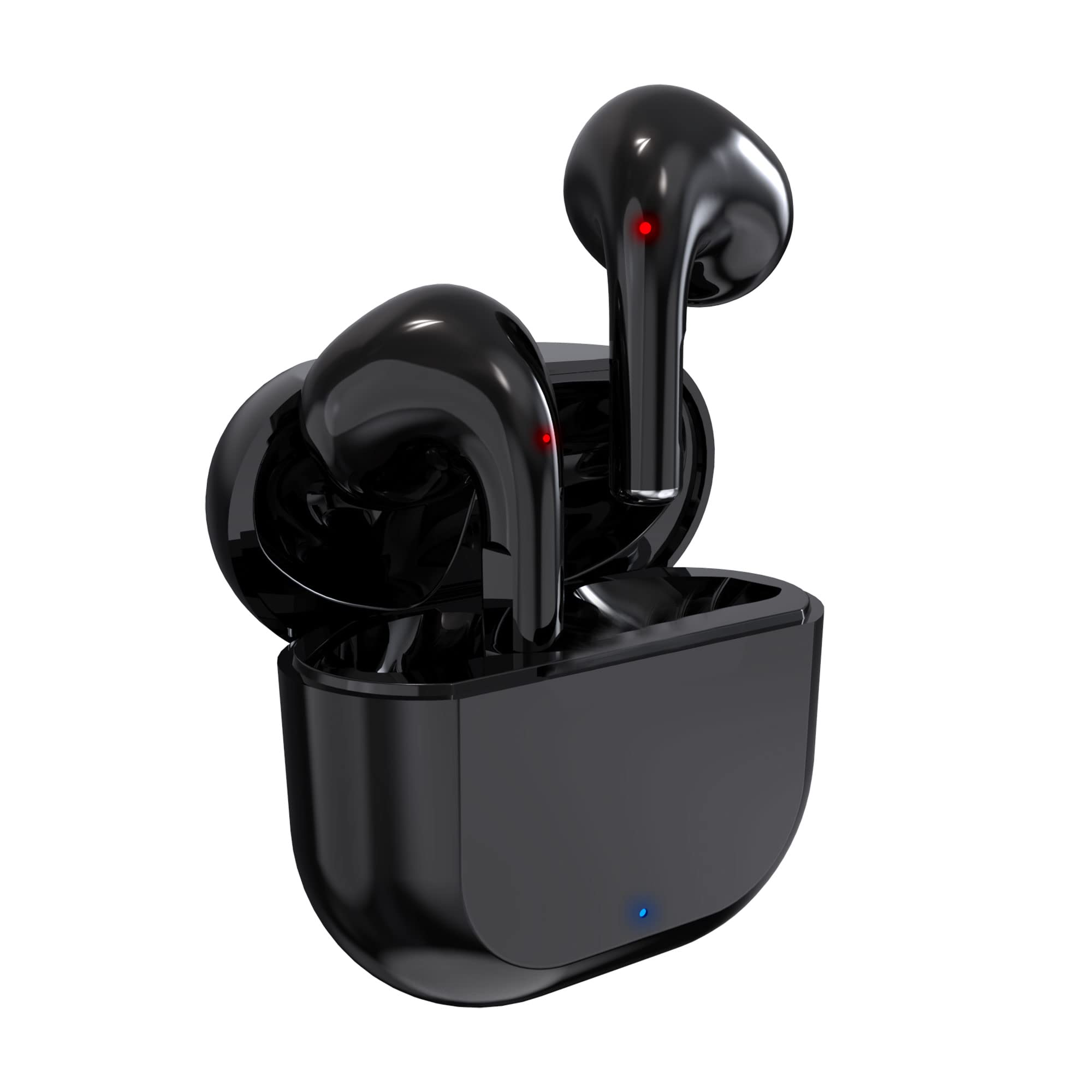 Tikgram Bluetooth 5.1 Wireless Earbuds - True Wireless Stereo, 3D Surround Sound, Smart Touch Control, Auto Pairing, IPX5 Waterproof, Built-in Mic - Perfect for Work, Travel, Gym & Sports Activities