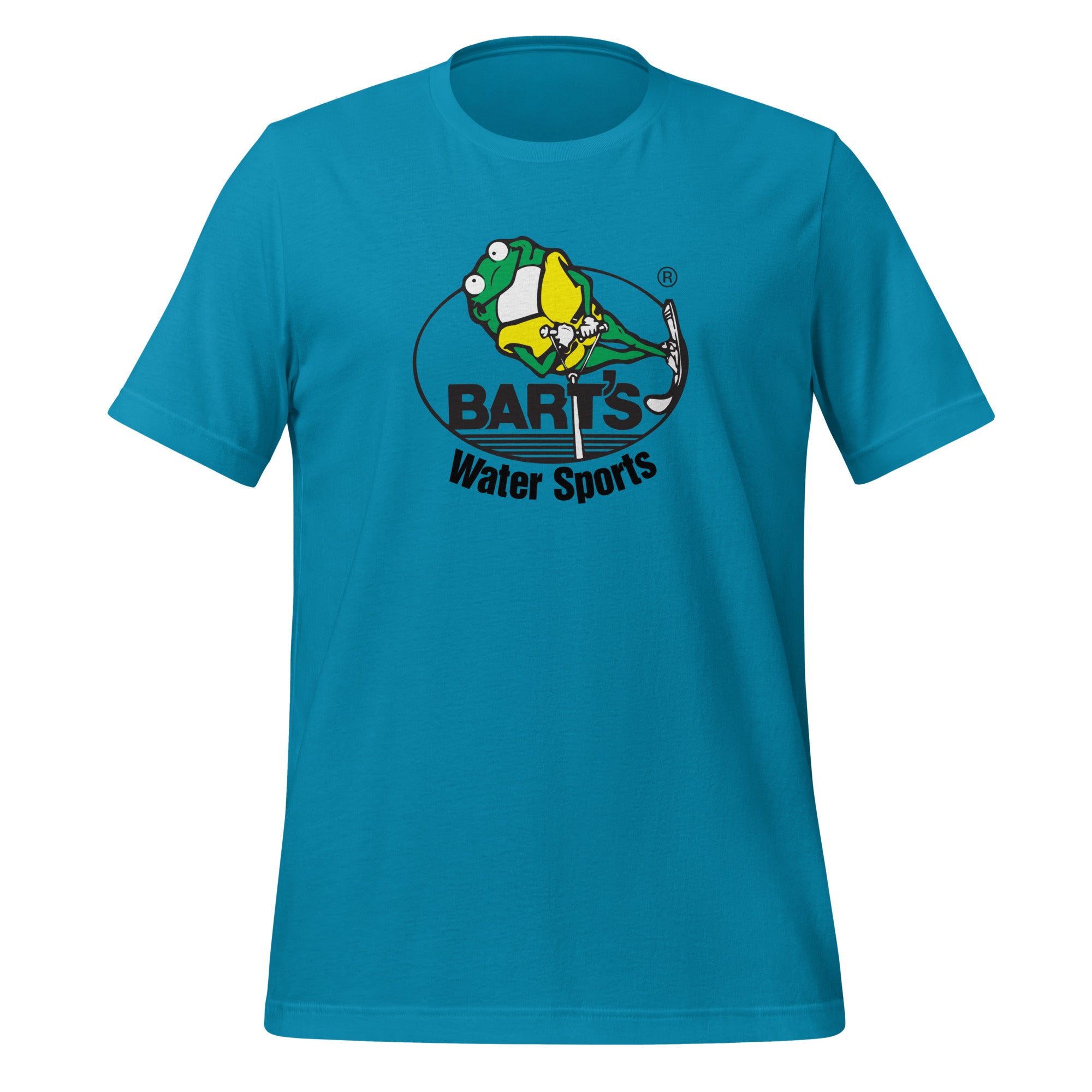 Bart's Water Sports Retro Water Ski Logo Unisex T-Shirt - Comfortable Cotton Tee for Water Skiing, Beach Outings & Casual Wear