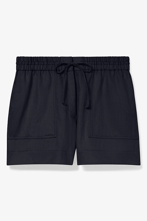 Adina Everyday Twill Shorts for Women - Comfortable Casual Nightwear & Lounge Pants for Relaxing at Home or Sleeping