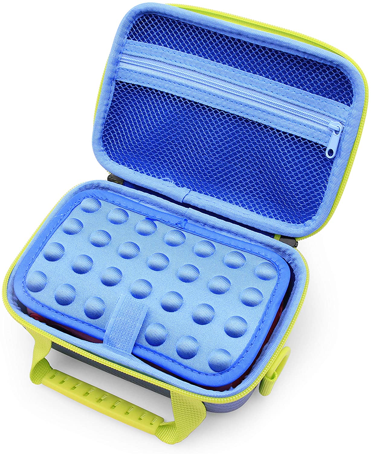 CASEMATIX Durable Protective Case for VTech Kidizoom Creator Cam & Kidizoom Camera - Shockproof Blue Storage Case for Kids' Digital Camera Accessories - Perfect for Travel, School & Outdoor Adventures