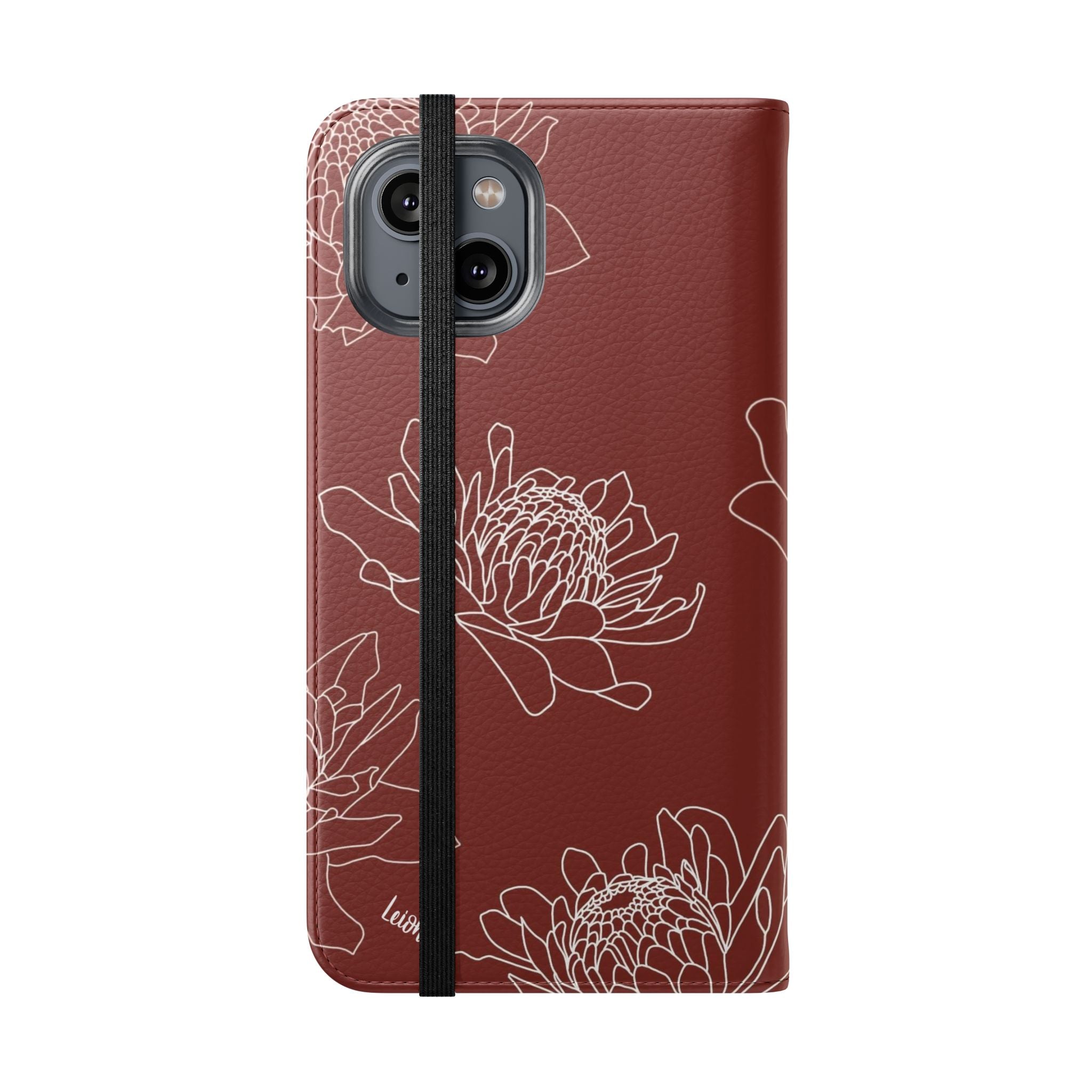 Torch Ginger Folio Case - Elegant & Durable Phone Cover for iPhone & Samsung - Perfect for Travel, Work & Everyday Use