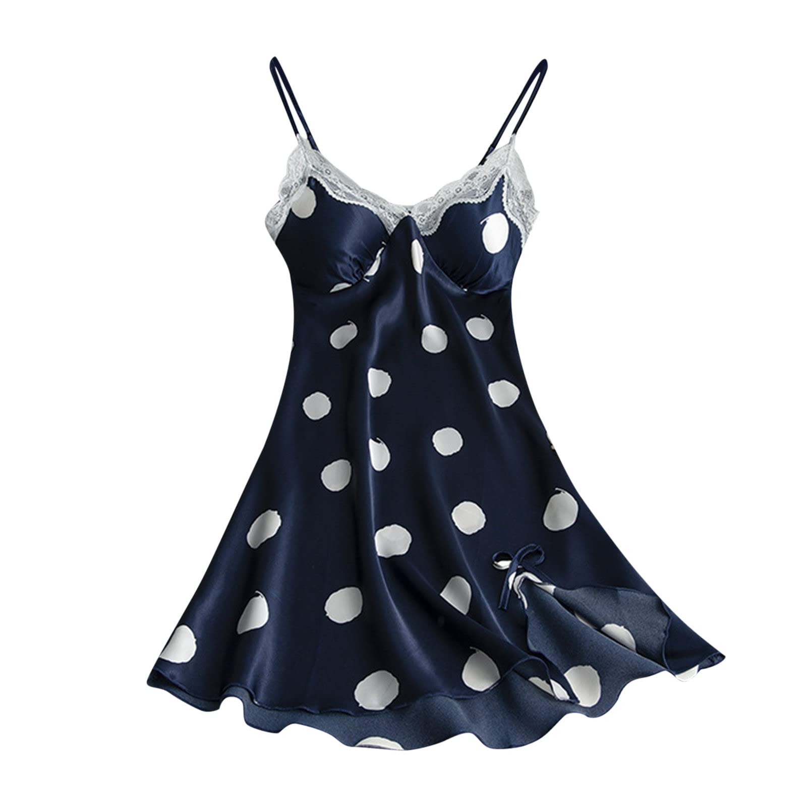 Sexy Lingerie for Women - Silk Babydoll Nightgown & Chemise Sleepwear Set for Romantic Nights, Boudoir Photography and Special Occasions