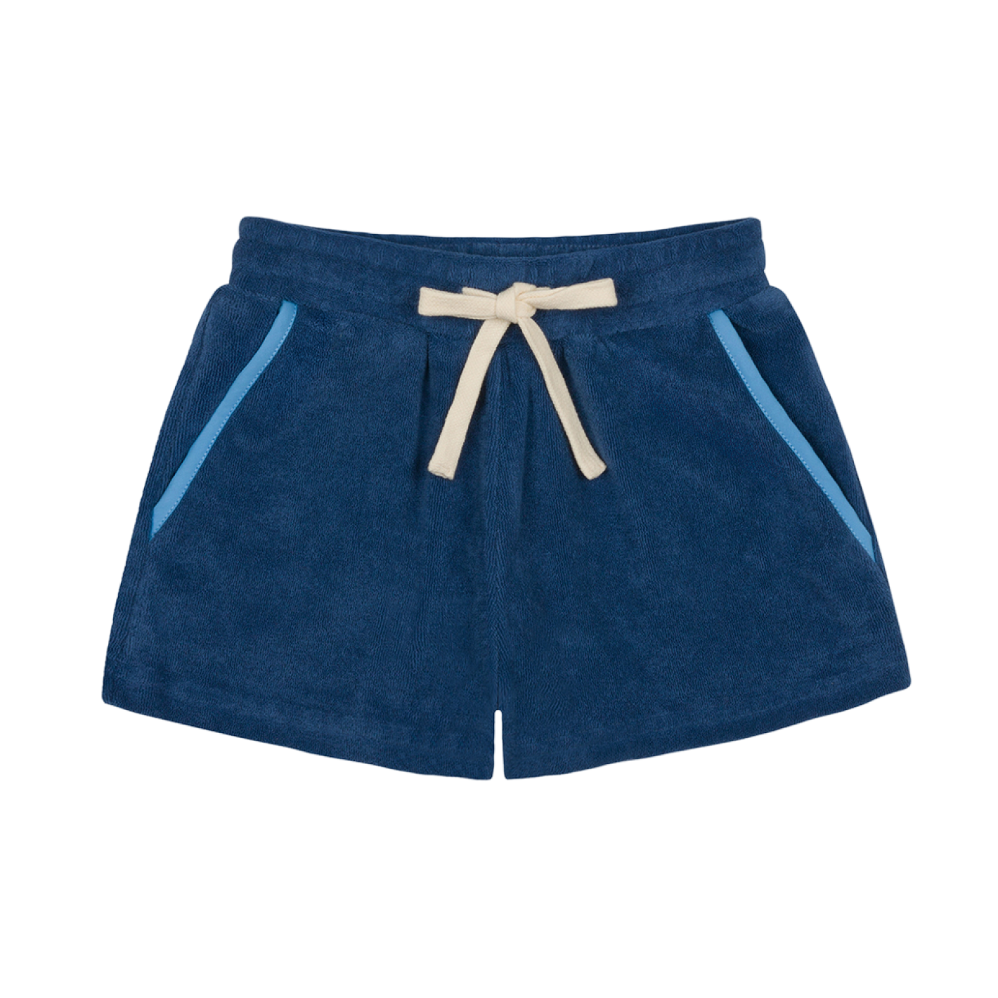 Boys Newport Navy French Terry Shorts - Comfortable Cotton Shorts for Kids, Casual Wear, Playtime & Summer Outfits