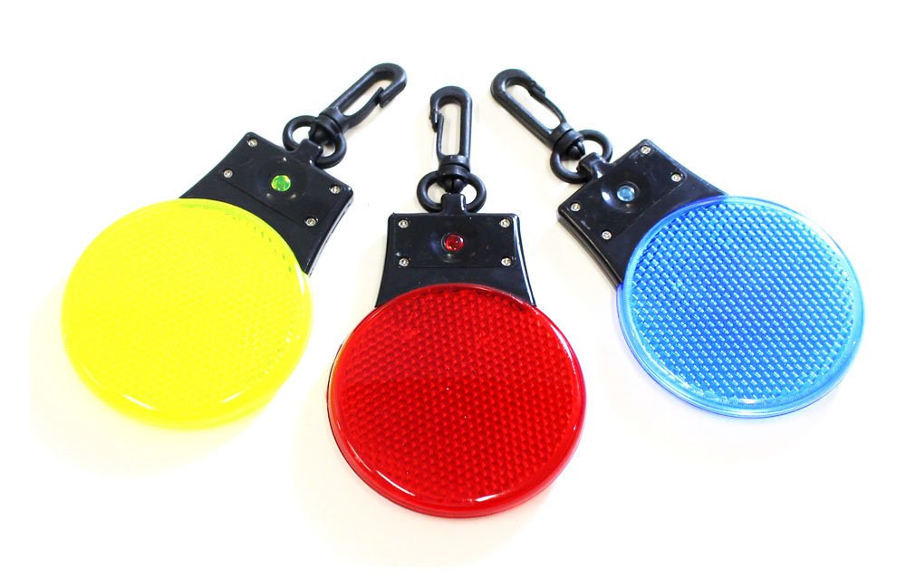 (2 Pack) LED Safety Flashing Light with Lanyard Hook - 3 Flash Modes, Long-lasting Battery Included - Perfect for Night Running, Cycling, Walking & Emergency Visibility for Adults & Kids