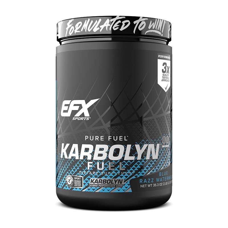 EFX Sports Karbolyn Fuel - Premium Carb Supplement for Workout & Endurance - Pre & Post Workout Energy Booster for Athletes & Fitness Enthusiasts