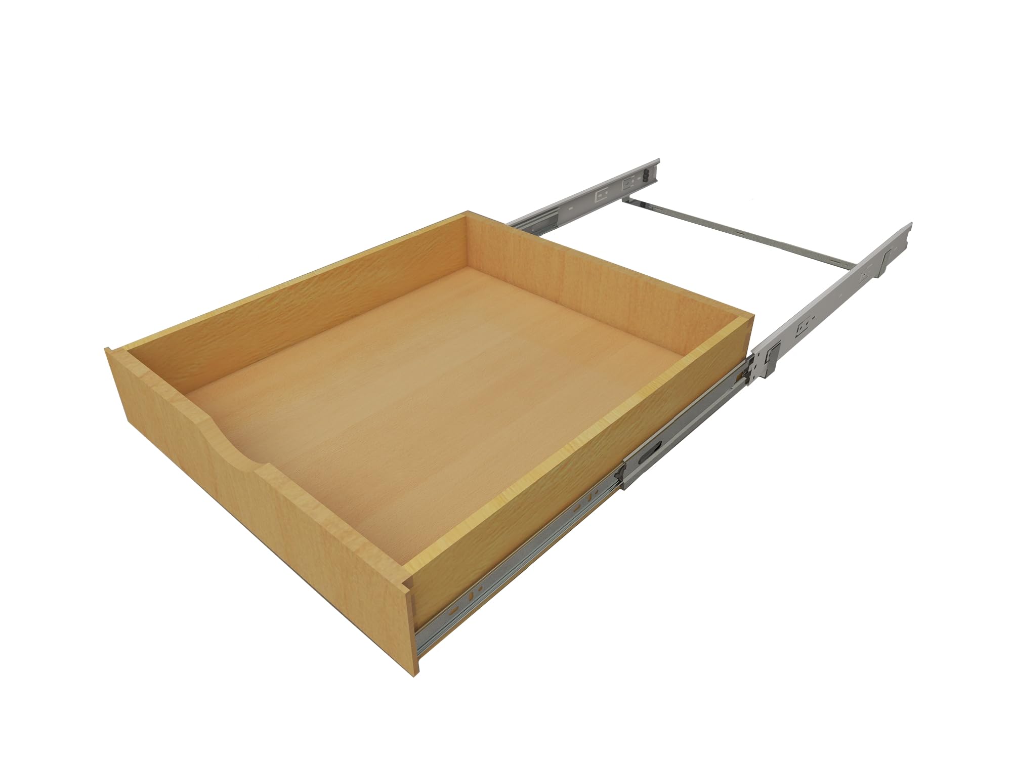 ELYSIAN 20-Inch Wide Soft Close Kitchen Drawer Organizer - Bottom Mount Pull Out Cabinet Storage Shelf for Cooking Utensils | Fully Assembled Wooden Under Cabinet Sliding Shelf for Easy Access to Pots, Pans & Kitchen Tools