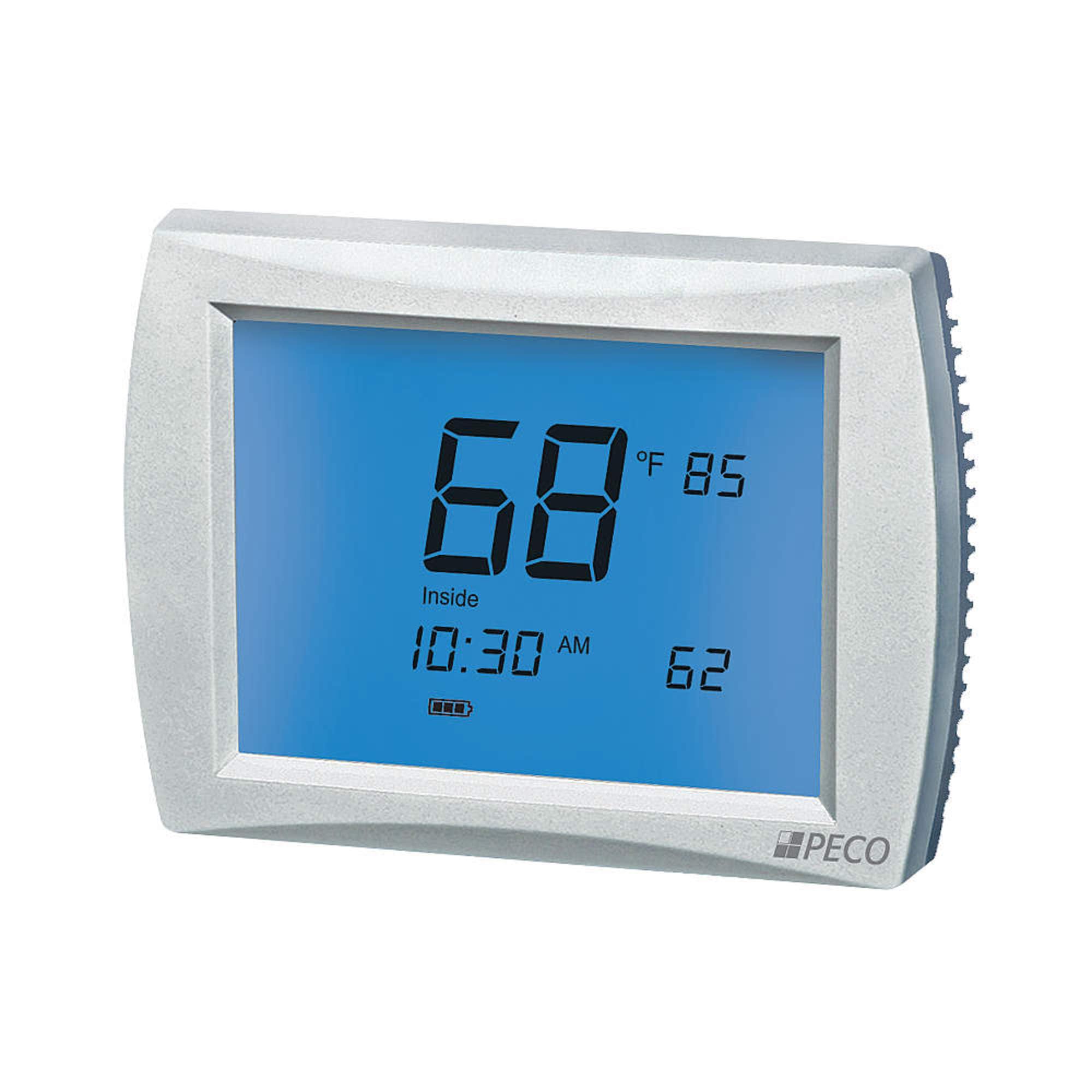 7-Day Programmable Thermostat with 3 Heat & 2 Cool Stages - Smart Home Temperature Control for Energy Savings & Comfort