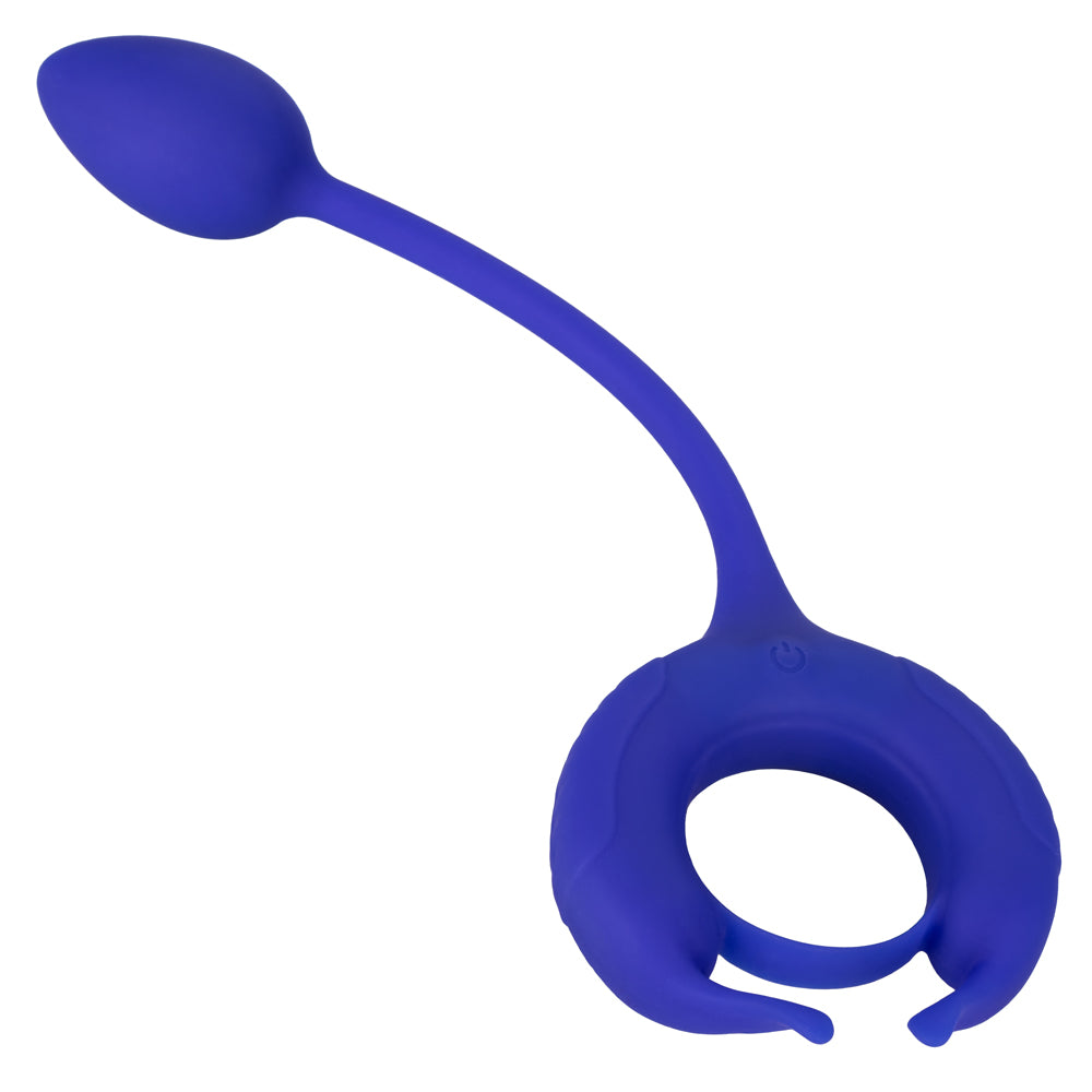 Admiral Vibrating Weighted Cock Ring & Anal Plug Set - Dual Stimulation for Enhanced Pleasure - Perfect for Couples Play & Solo Exploration