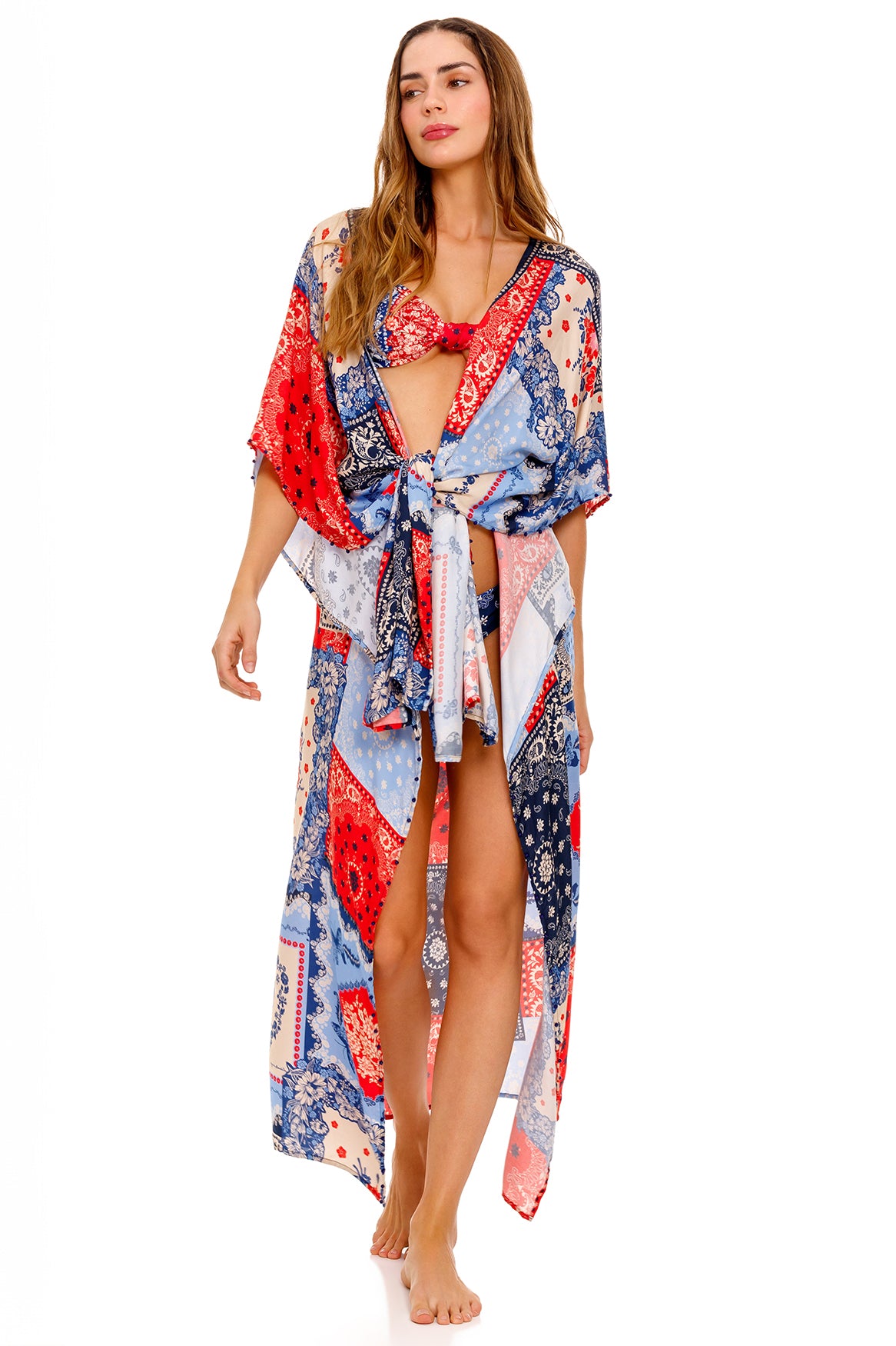 Dara Tunic Cover Up - Stylish Women's Beach Dress for Summer Vacation, Pool Party & Resort Wear
