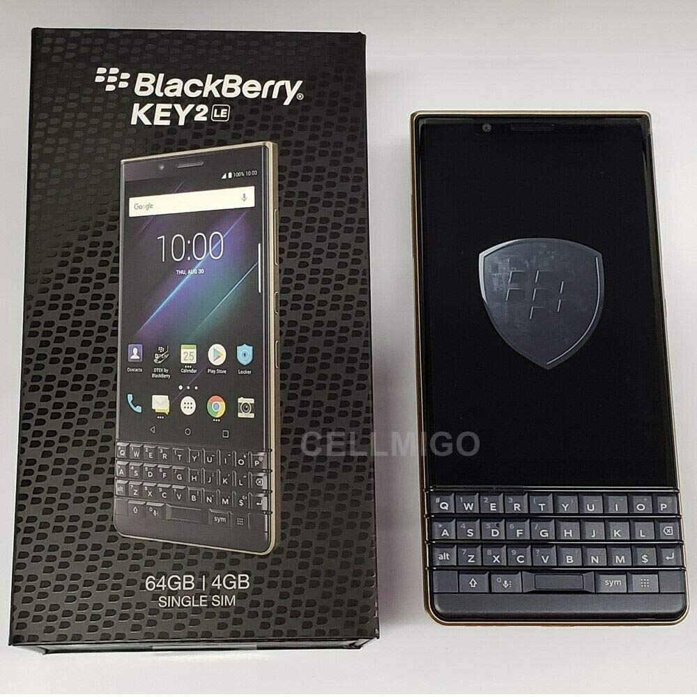 Blackberry Key2 Le (BBE100-4) 64GB Dual SIM Smartphone with Dual 13MP+5MP Camera - Perfect for Business Professionals & Secure Mobile Communication