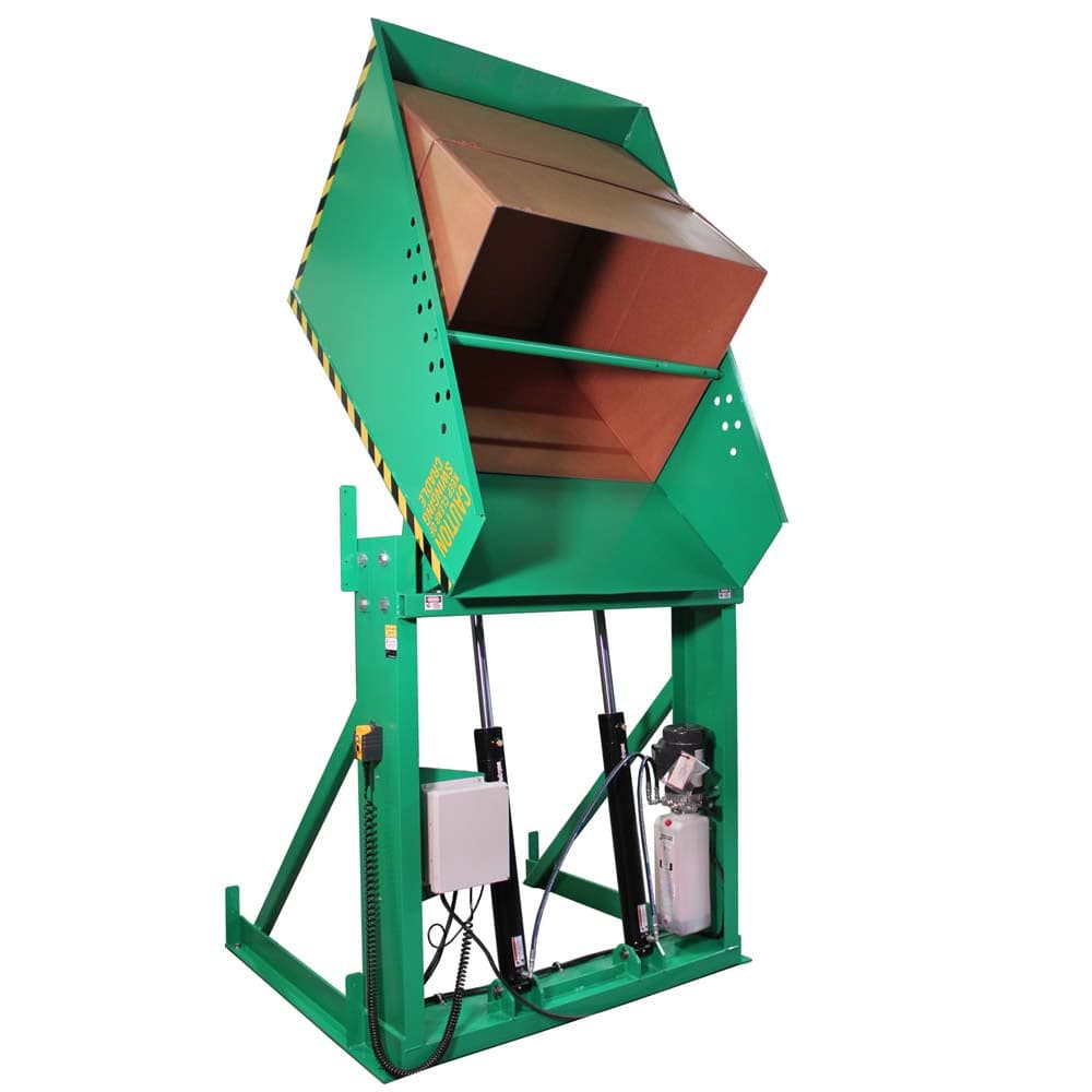 Efficient Valley Craft Box Dumpers 460V - Heavy-Duty Industrial Material Handling Equipment for Warehouses & Factories