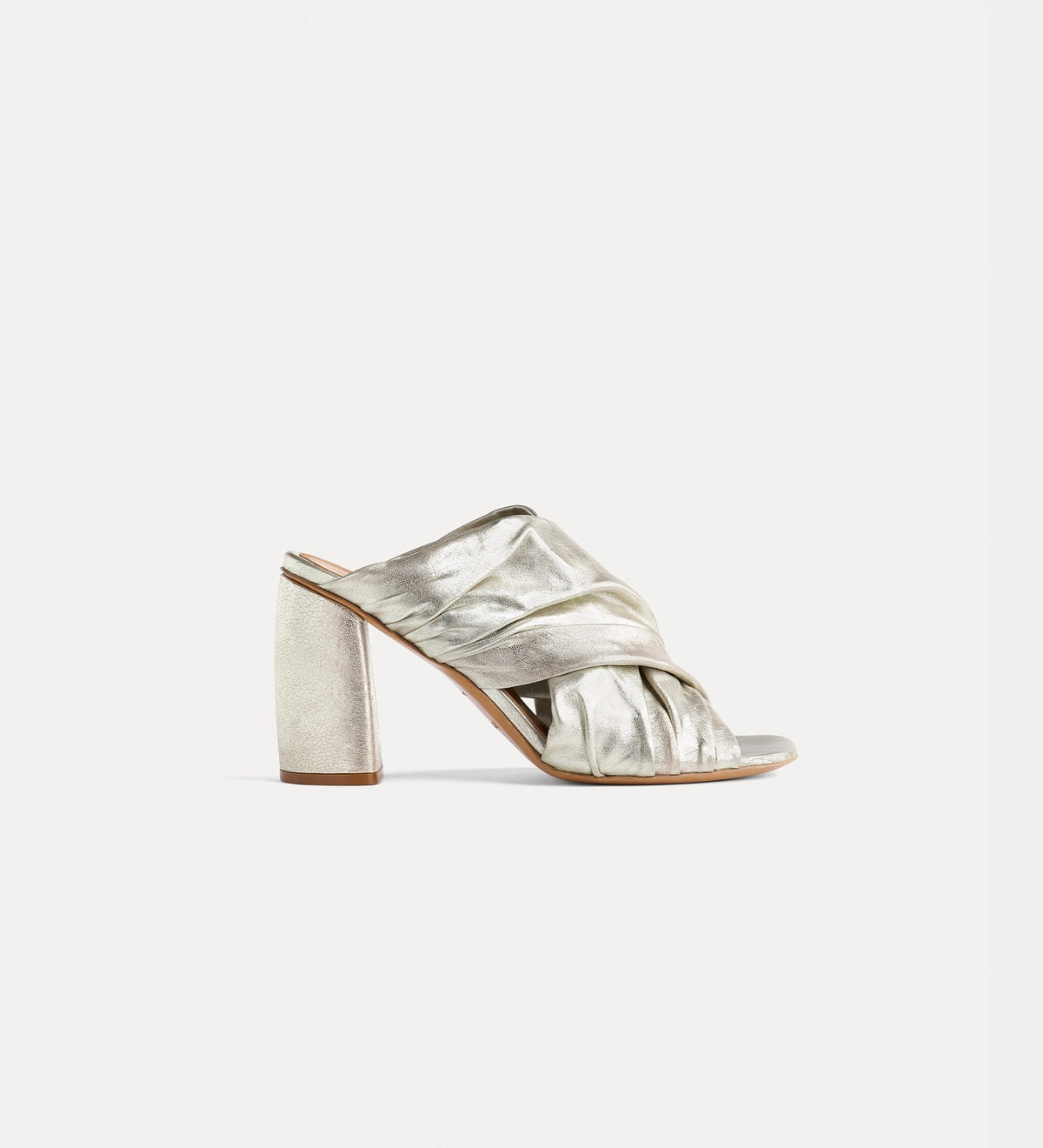 Stylish Silver Crossover Sandals for Women - Comfortable & Trendy Summer Footwear for Beach, Travel & Casual Outings