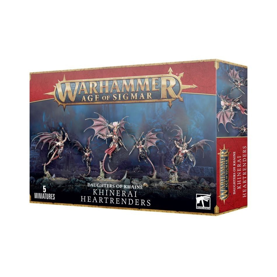Daughters of Khaine Khinerai Lifetakers & Heartrenders - Warhammer Age of Sigmar Miniatures for Tabletop Wargaming & Fantasy Battles