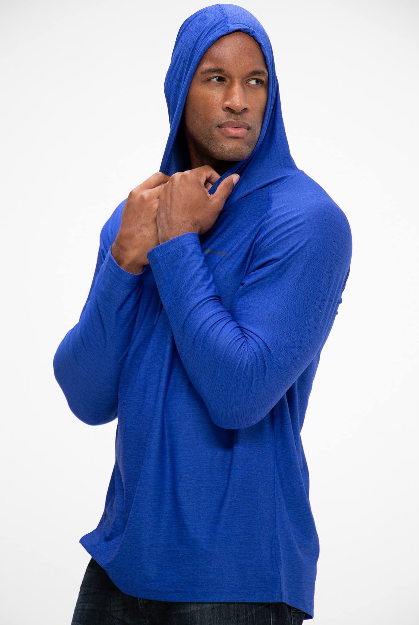 DEVOPS Men's Hoodie - Long Sleeve Pullover for Fishing, Hiking, Running & Workout - Comfortable Athletic Shirt for Outdoor Activities & Gym Training
