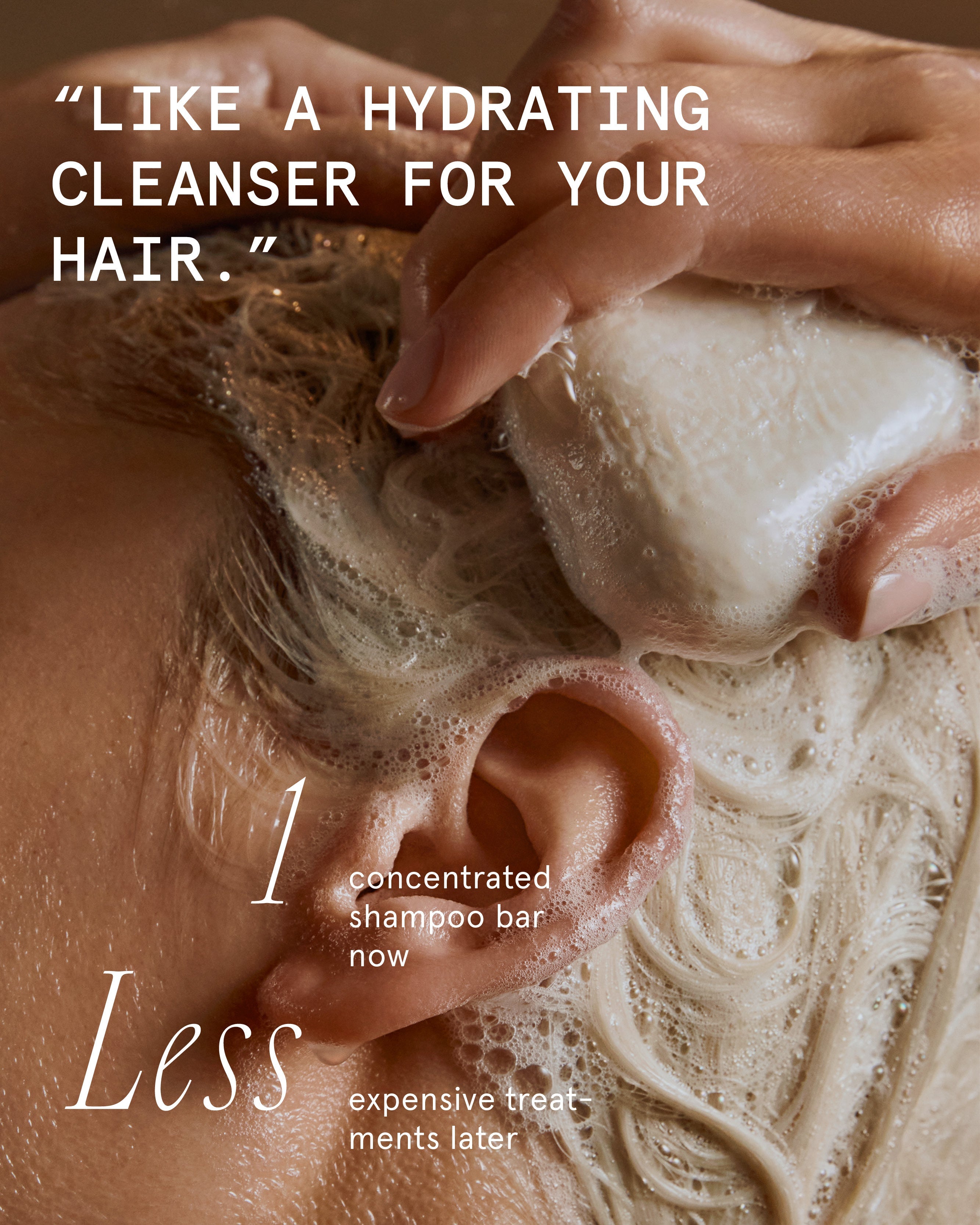 Hydrating Repair Shampoo Bar for Dry Damaged Hair - Sulfate Free Natural Hair Care with Argan Oil & Shea Butter - Reduce Frizz & Nourish Strands - Perfect for Travel, Gym & Eco-Friendly Home Use