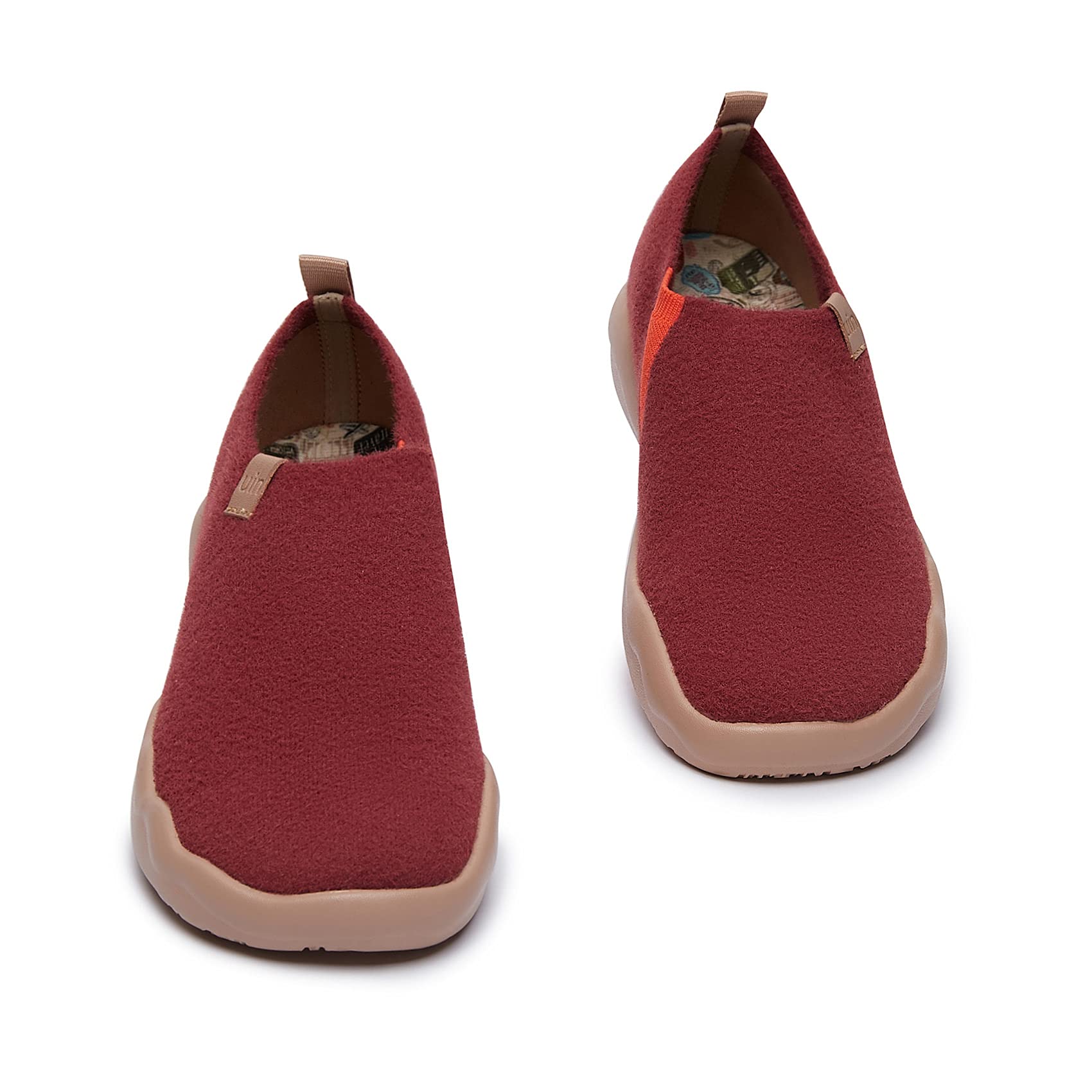 UIN Women's Slip-On Walking Shoes - Lightweight Comfort Loafers & Fashion Sneakers for Casual Wear - Perfect for Walking, Travel, and Everyday Use