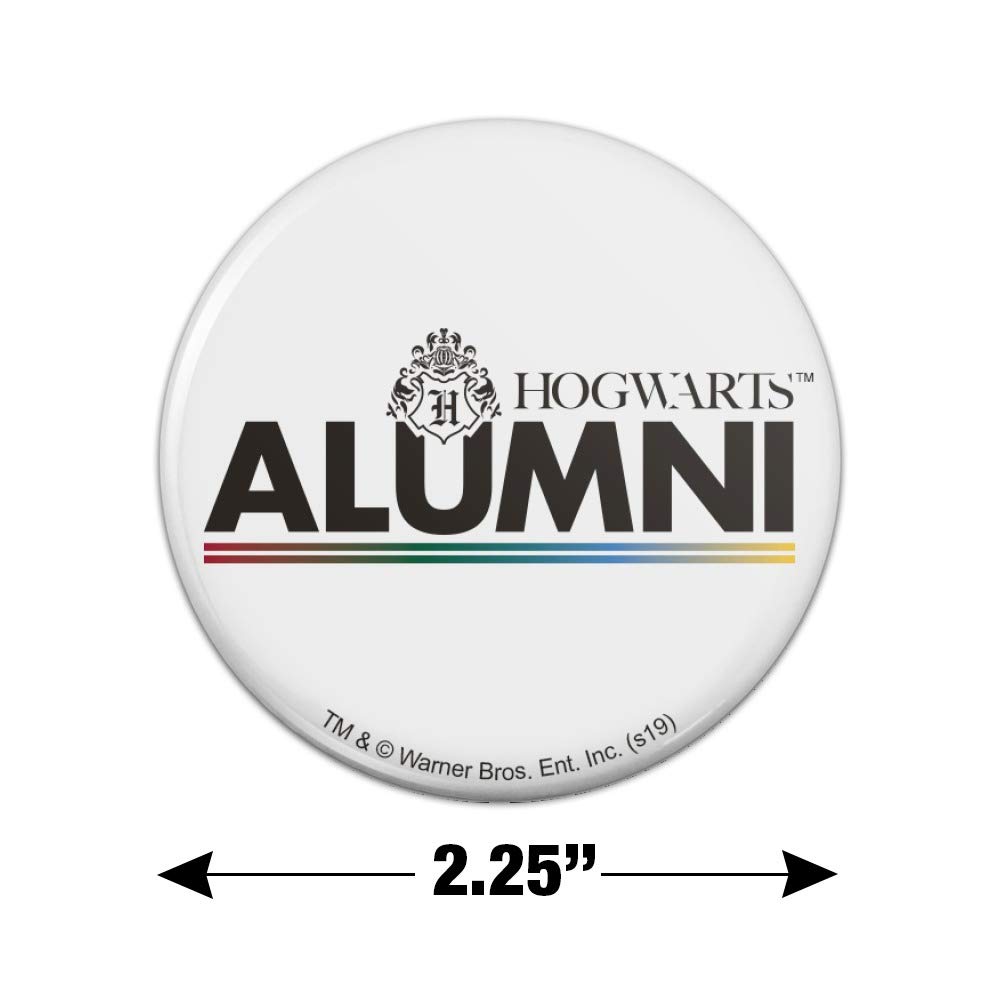 Harry Potter Hogwarts Alumni Fridge Magnet Set - Decorative Kitchen & Locker Accessories for Fans - Perfect for Home, Office, Dorm Room Decor & Gift Giving