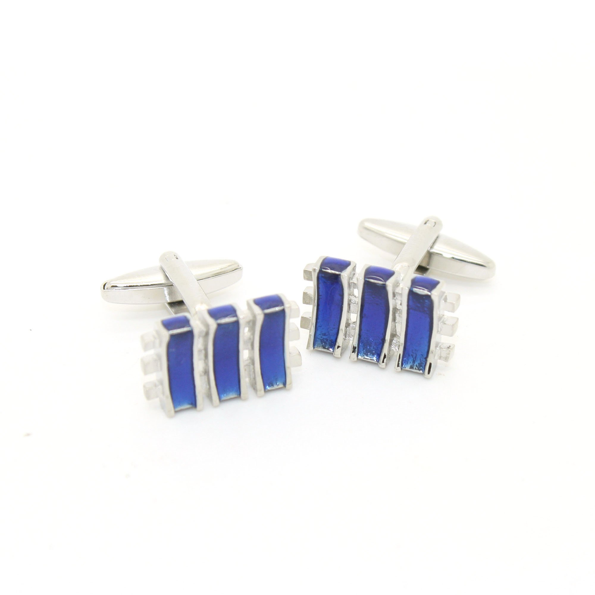 Elegant Crystal Stone Cufflinks for Men - Luxury Wedding & Formal Accessories with Gift Box - Perfect for Prom, Business Meetings & Special Occasions