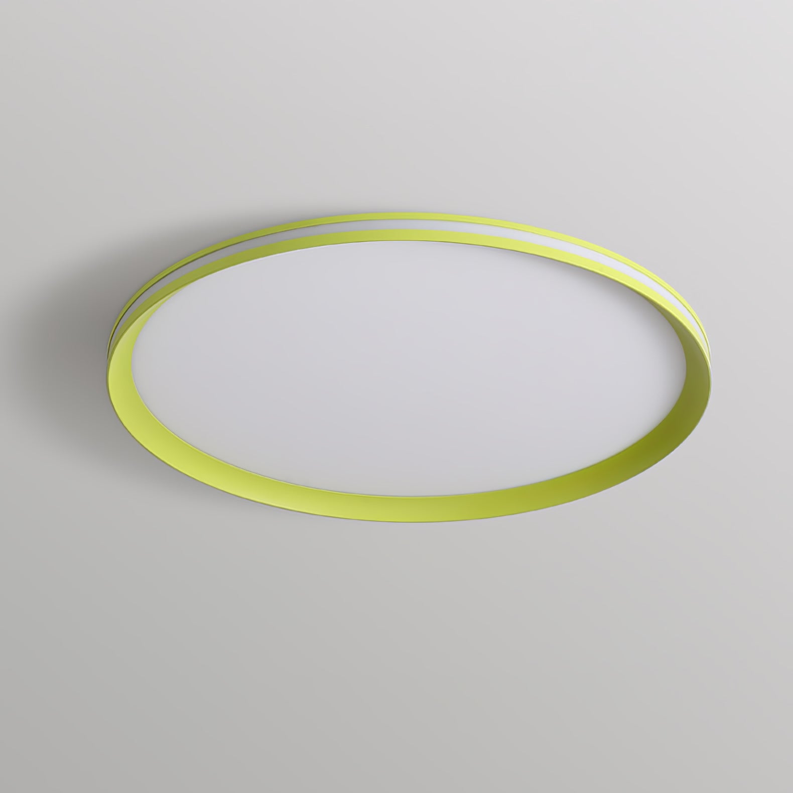 Modern Acrylic Circular LED Ceiling Light Fixture - Energy Efficient Dimmable Flush Mount Lighting for Bedroom, Living Room, Kitchen & Office