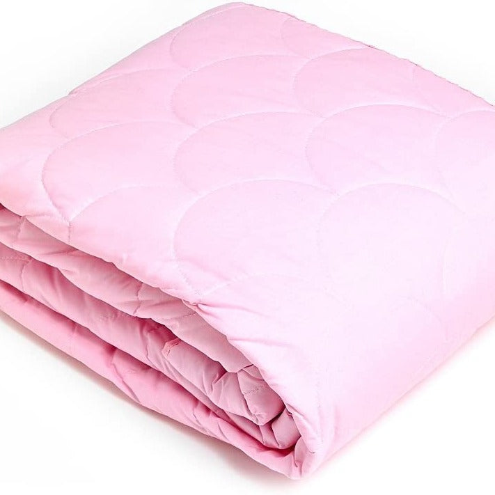 Charlotte Fitted Bedspread Set - Queen Size Pink Floral Bedding with Elastic Skirt - Perfect for Master Bedroom, Guest Room & Dorm Decor