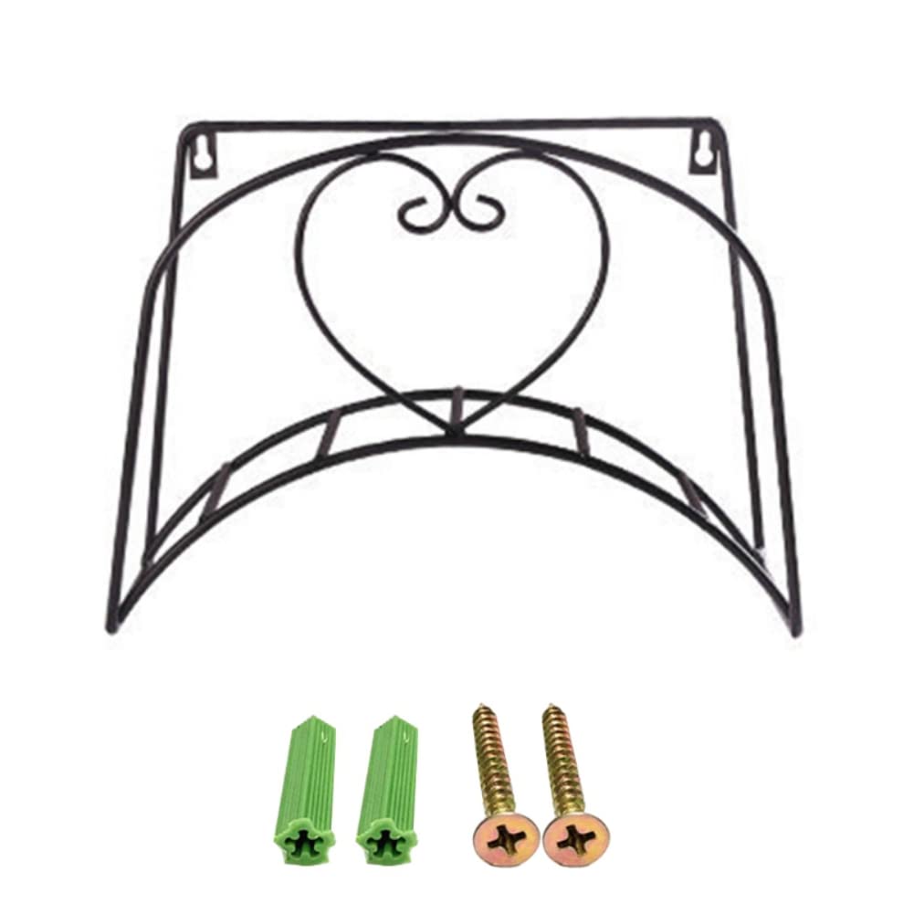 Tutuba Wall Mount Metal Garden Hose Holder - Heavy Duty Antique Bird Style Hose Hanger Rack for Outdoor Water Pipe Storage | Perfect for Backyard, Patio & Garden Organization
